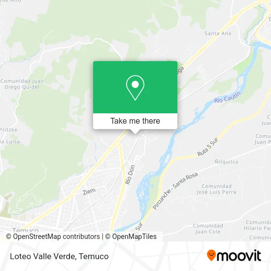 Loteo Valle Verde map