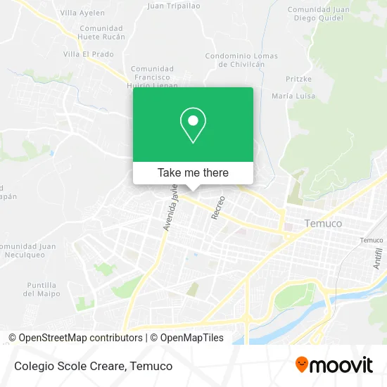 Colegio Scole Creare map