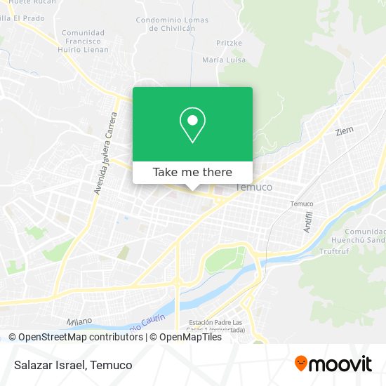 Mapa de Salazar Israel