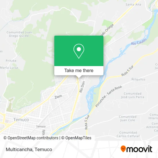 Multicancha map