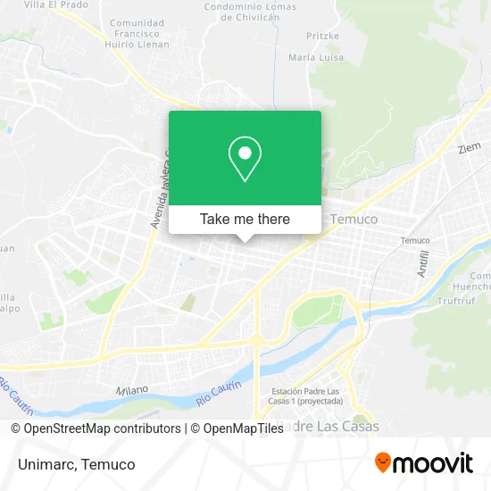 Unimarc map