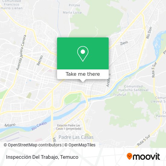 Mapa de Inspección Del Trabajo