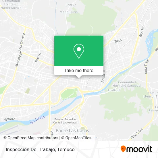 Inspección Del Trabajo map