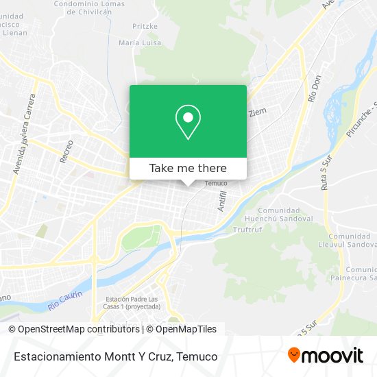 Estacionamiento Montt Y Cruz map