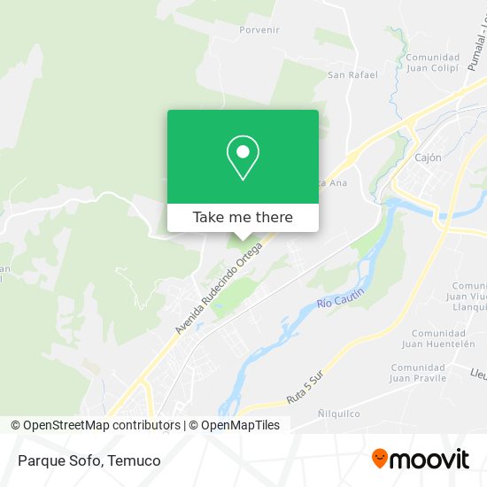 Mapa de Parque Sofo