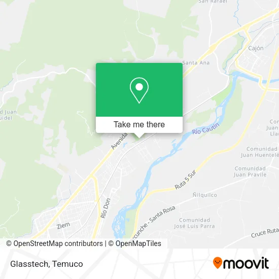 Glasstech map