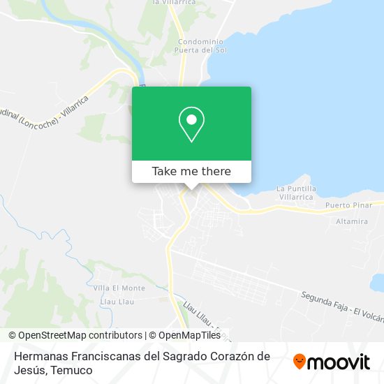 Hermanas Franciscanas del Sagrado Corazón de Jesús map