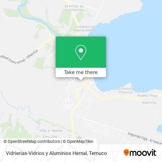 Mapa de Vidrierias-Vidrios y Aluminios Hernal