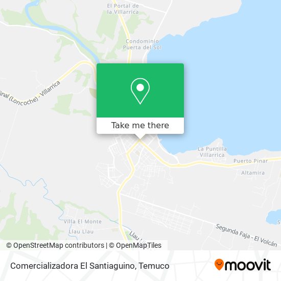 Comercializadora El Santiaguino map