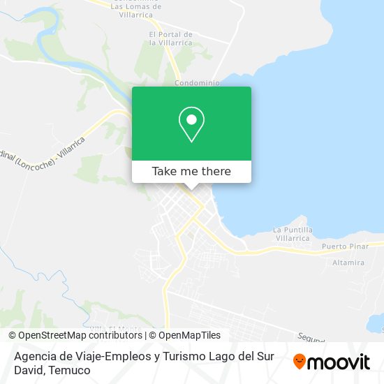 Agencia de Viaje-Empleos y Turismo Lago del Sur David map