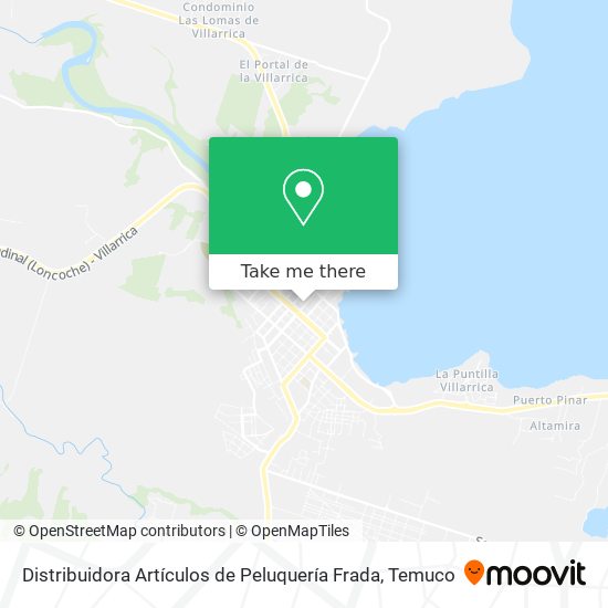 Distribuidora Artículos de Peluquería Frada map