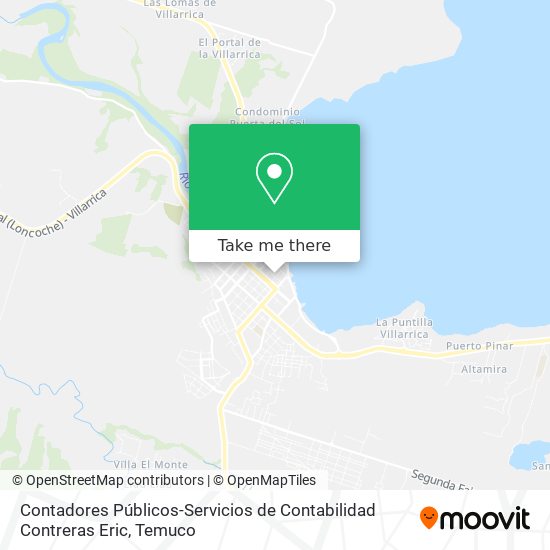Contadores Públicos-Servicios de Contabilidad Contreras Eric map