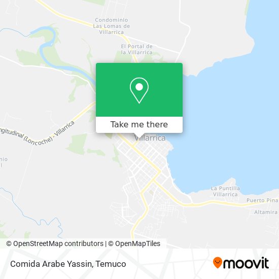 Mapa de Comida Arabe Yassin