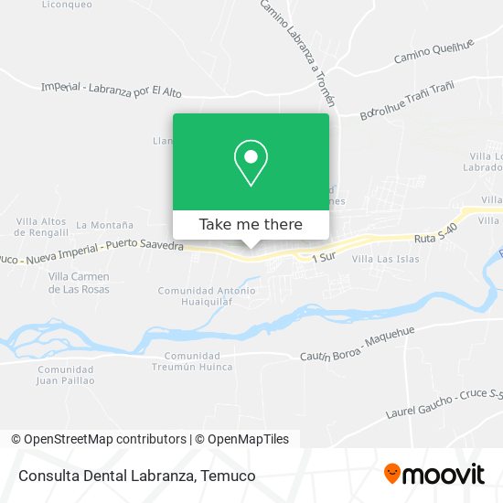 Mapa de Consulta Dental Labranza