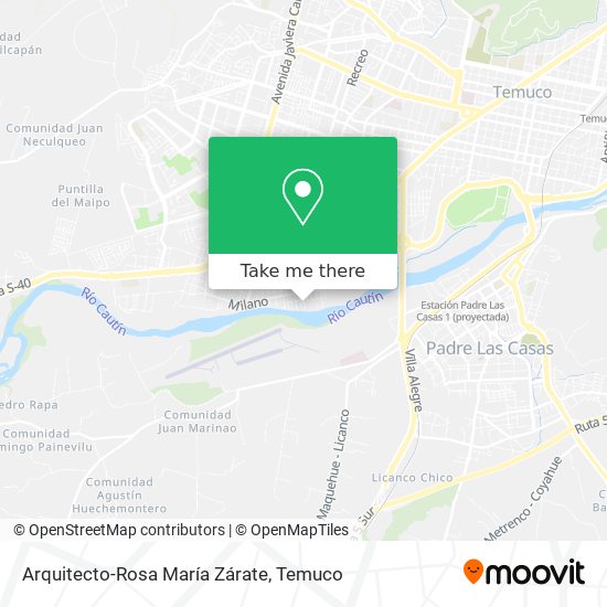 Mapa de Arquitecto-Rosa María Zárate