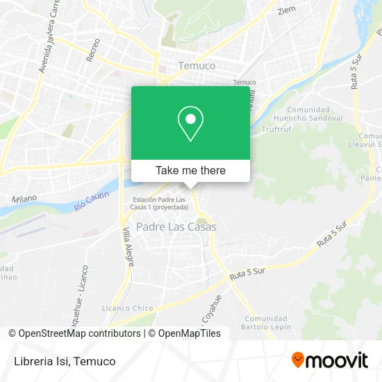 Libreria Isi map