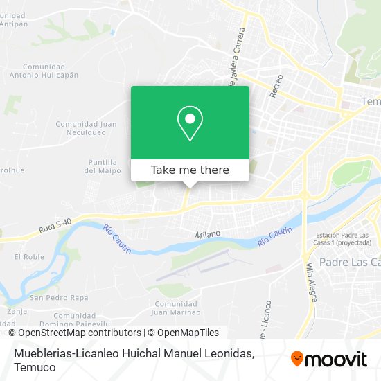 Mapa de Mueblerias-Licanleo Huichal Manuel Leonidas