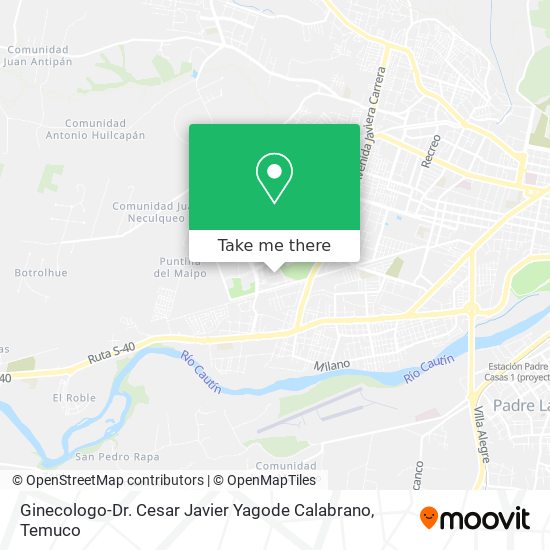 Ginecologo-Dr. Cesar Javier Yagode Calabrano map
