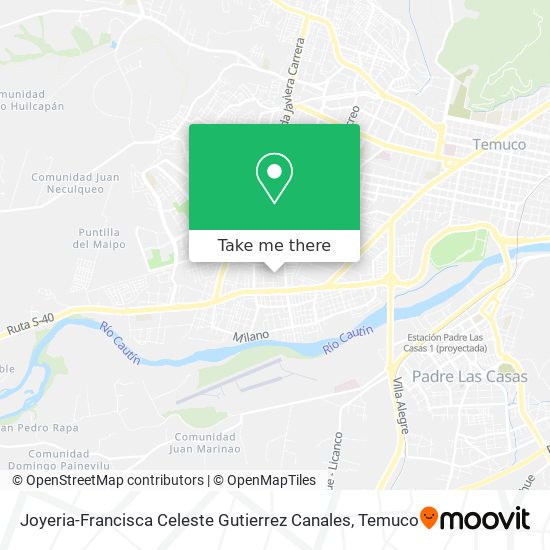 Joyeria-Francisca Celeste Gutierrez Canales map