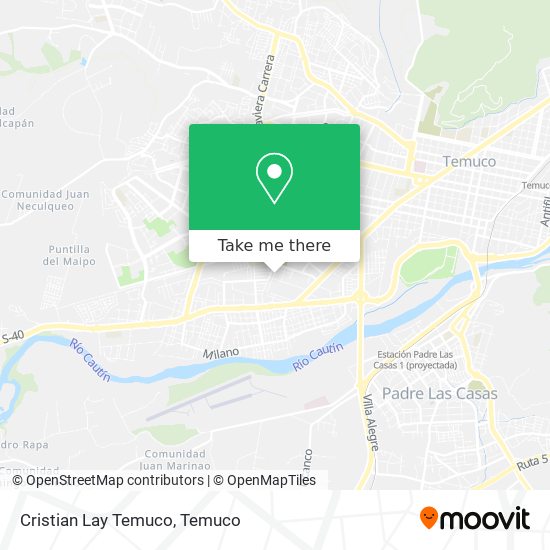 Mapa de Cristian Lay Temuco