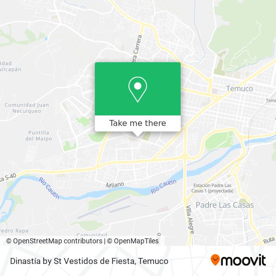 Dinastía by St Vestidos de Fiesta map