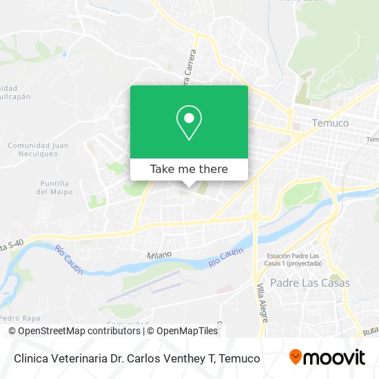 Clinica Veterinaria Dr. Carlos Venthey T map