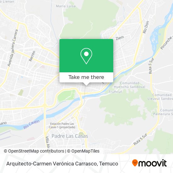 Mapa de Arquitecto-Carmen Verónica Carrasco