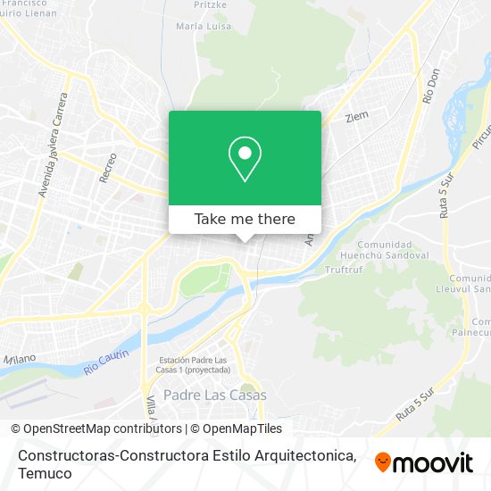 Constructoras-Constructora Estilo Arquitectonica map