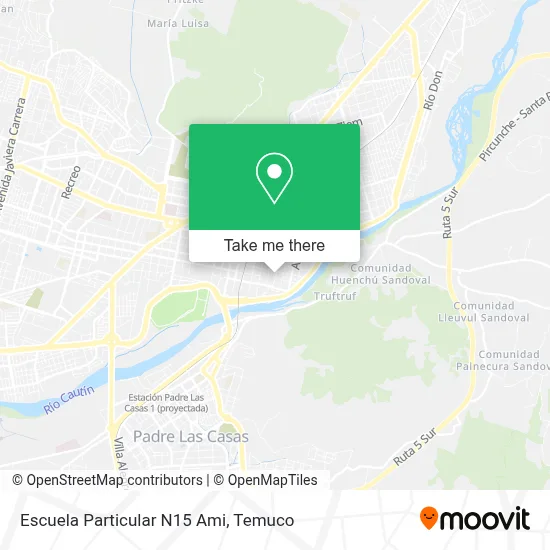 Escuela Particular N15 Ami map