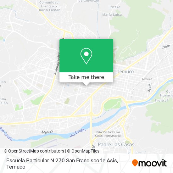 Escuela Particular N 270 San Franciscode Asis map