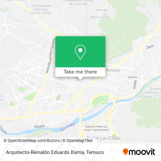 Mapa de Arquitecto-Reinaldo Eduardo Barria