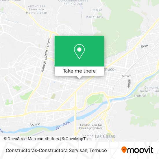 Mapa de Constructoras-Constructora Servisan