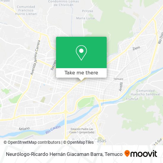 Neurólogo-Ricardo Hernán Giacaman Barra map