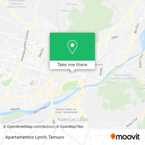 Mapa de Apartamentos Lynch
