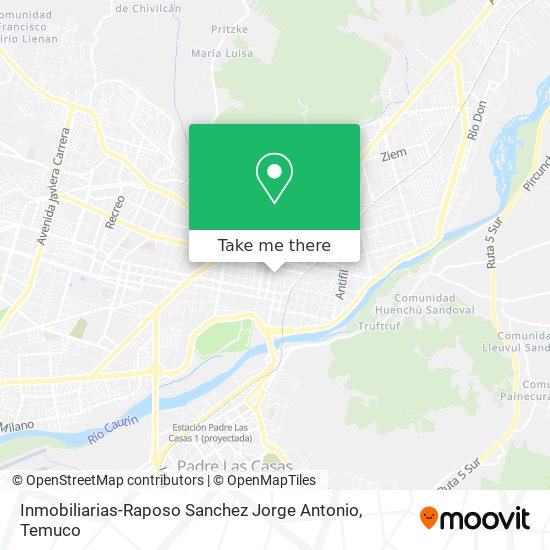 Inmobiliarias-Raposo Sanchez Jorge Antonio map