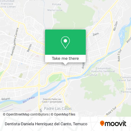 Mapa de Dentista-Daniela Henríquez del Canto