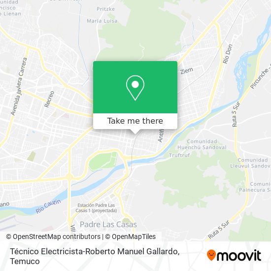 Mapa de Técnico Electricista-Roberto Manuel Gallardo