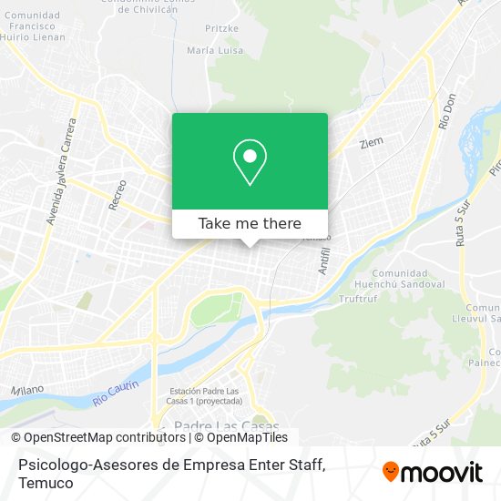 Psicologo-Asesores de Empresa Enter Staff map