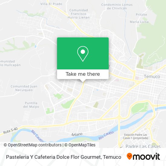 Pasteleria Y Cafeteria Dolce Flor Gourmet map