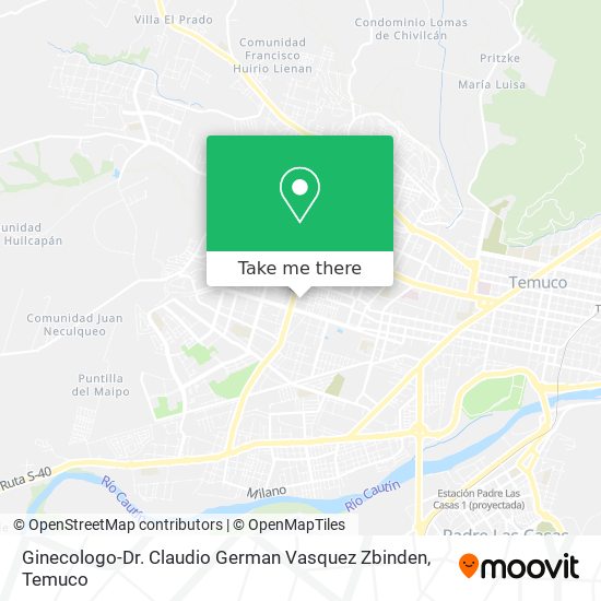 Ginecologo-Dr. Claudio German Vasquez Zbinden map