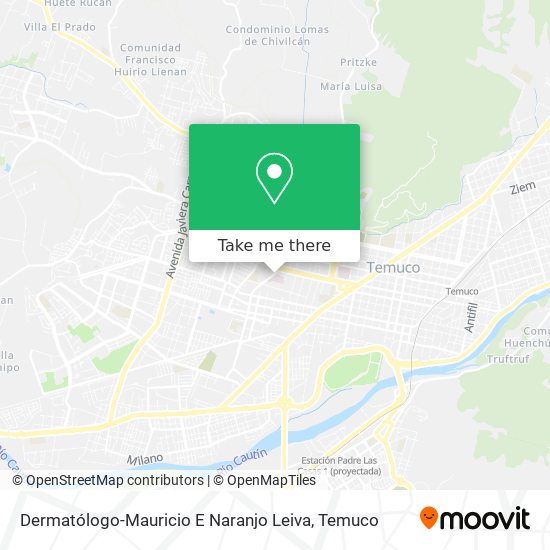 Dermatólogo-Mauricio E Naranjo Leiva map