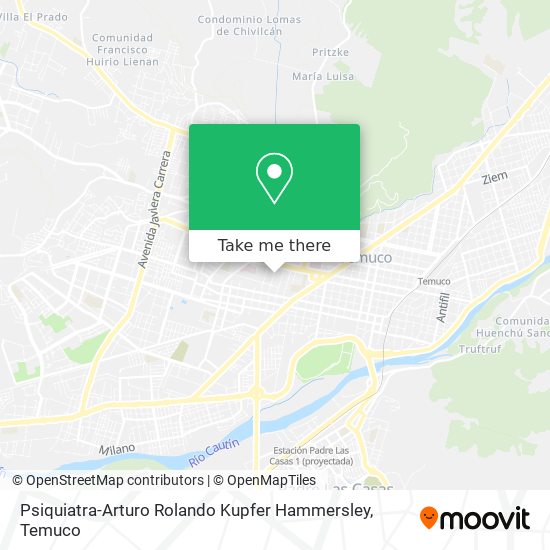 Psiquiatra-Arturo Rolando Kupfer Hammersley map