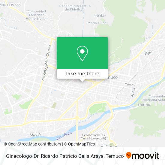 Ginecologo-Dr. Ricardo Patricio Celis Araya map