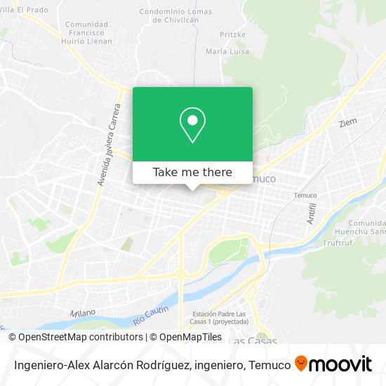 Mapa de Ingeniero-Alex Alarcón Rodríguez, ingeniero
