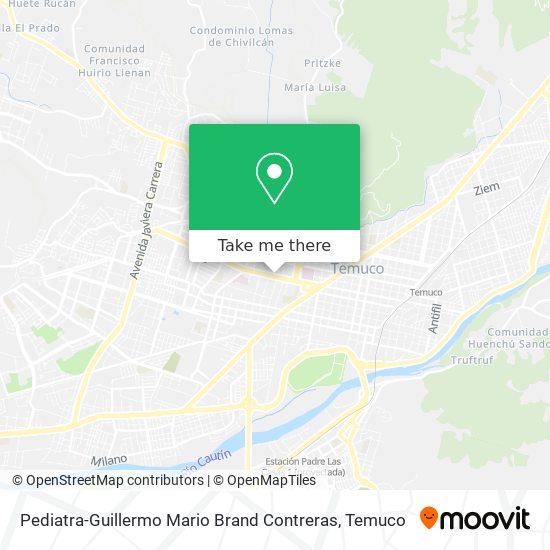 Pediatra-Guillermo Mario Brand Contreras map