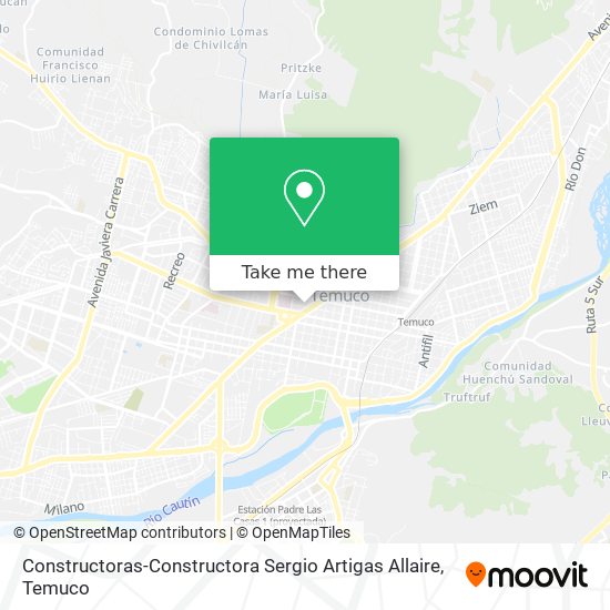 Mapa de Constructoras-Constructora Sergio Artigas Allaire