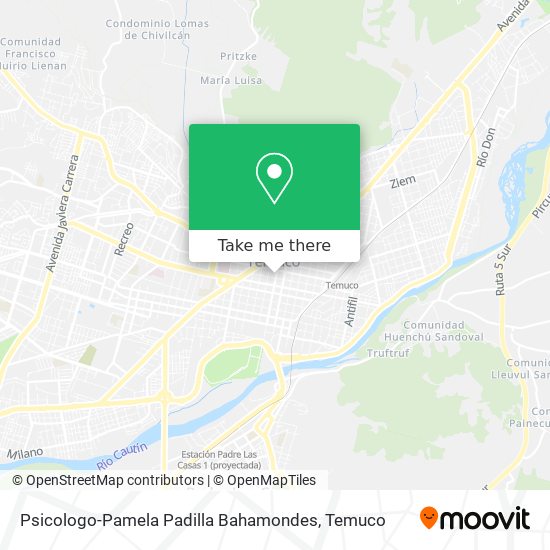 Mapa de Psicologo-Pamela Padilla Bahamondes