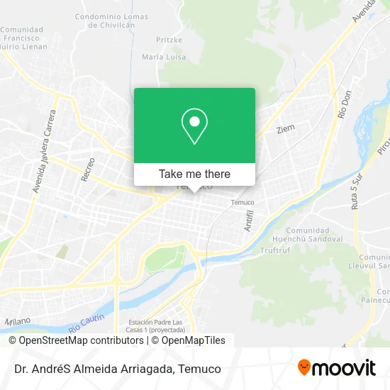 Mapa de Dr. AndréS Almeida Arriagada