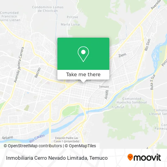 Inmobiliaria Cerro Nevado Limitada map