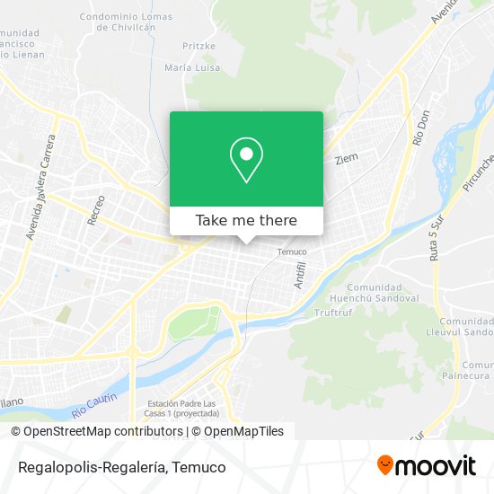 Regalopolis-Regalería map